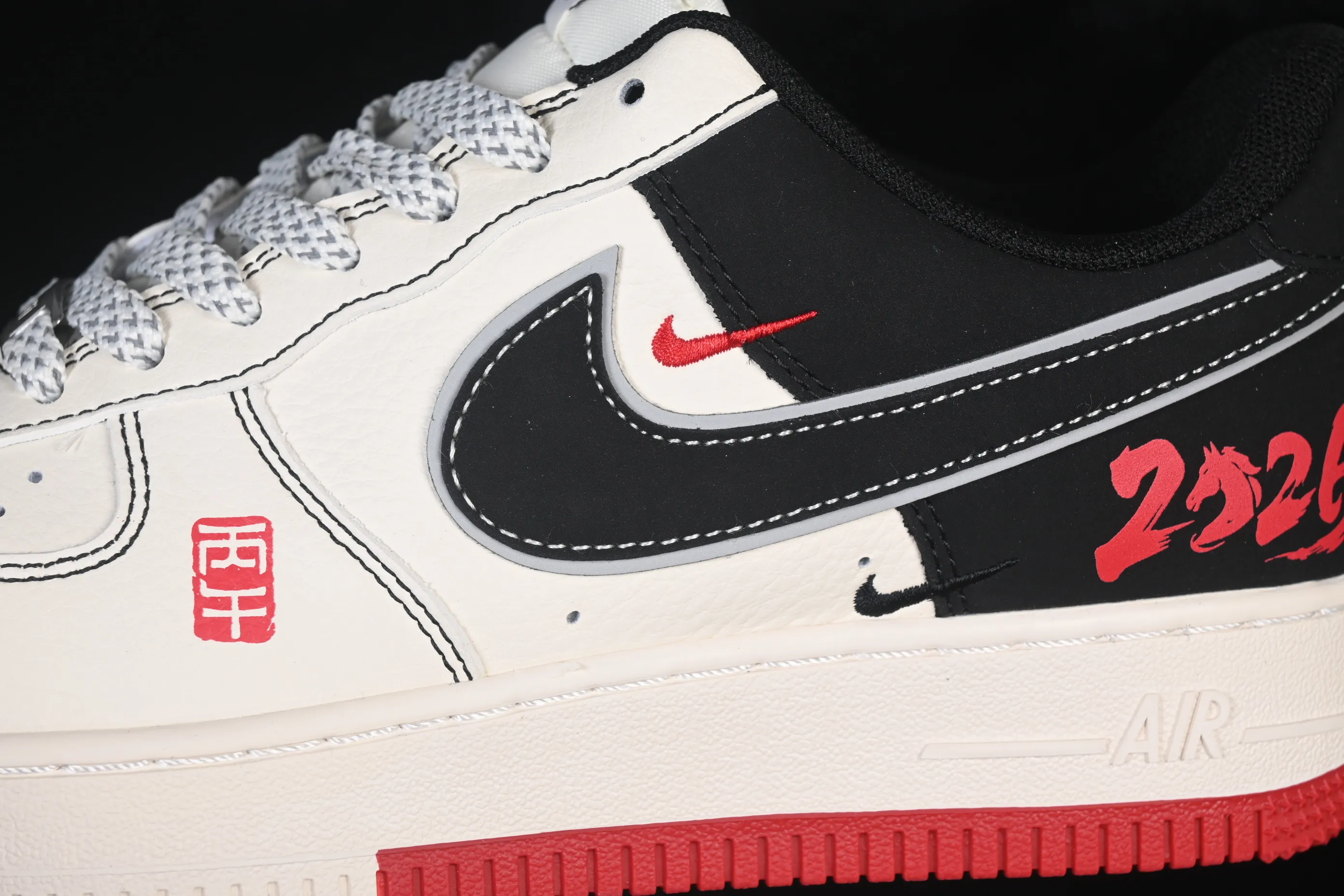 All categories Nk Air Force 1 Air Force series Nk Air Force 1 Low Air Force low-top Nike Air Force 1'07 Low Year of the Horse limited edition Air Force 1 low-top casual sneakers MZ9588-836